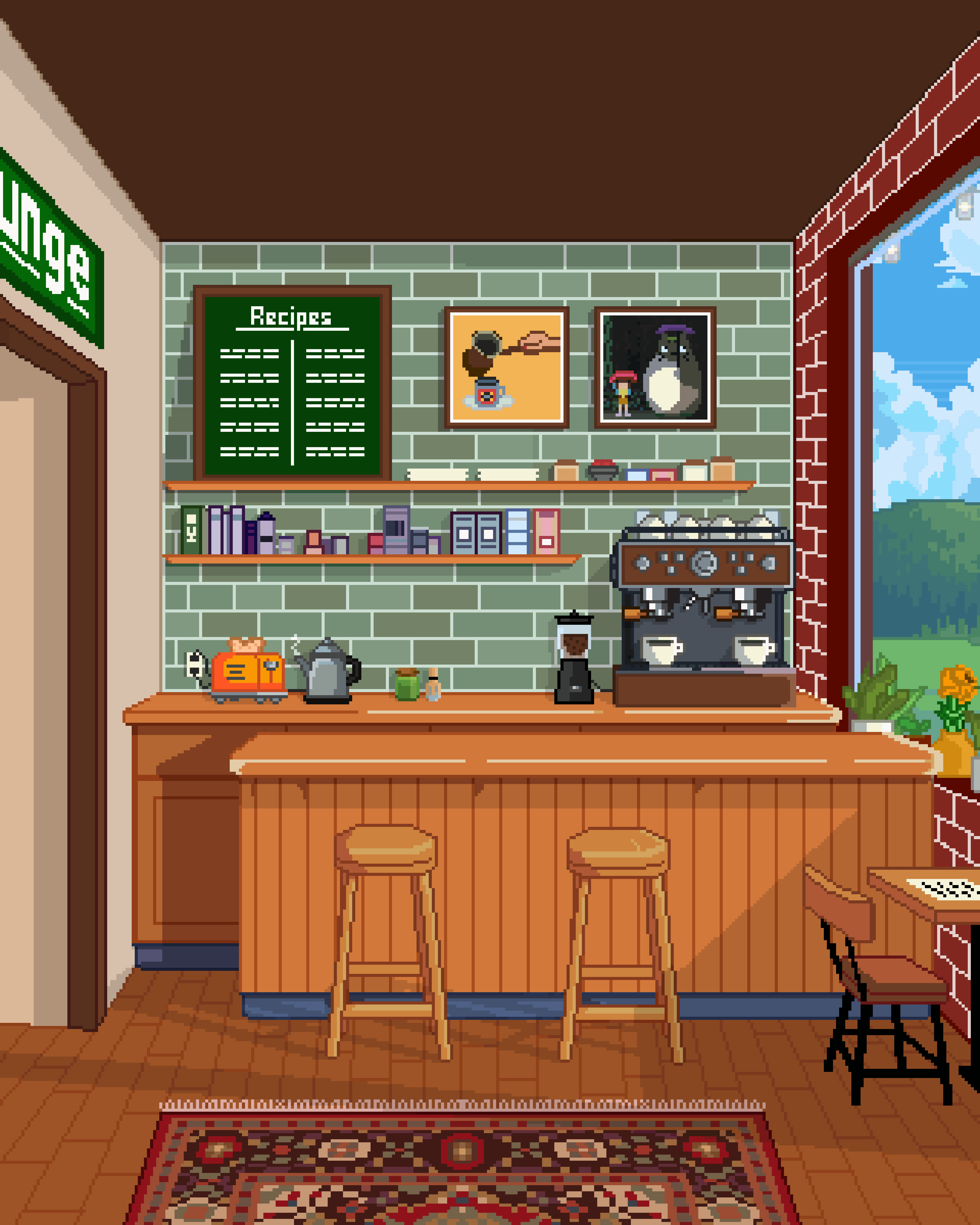 Cafe Artwork