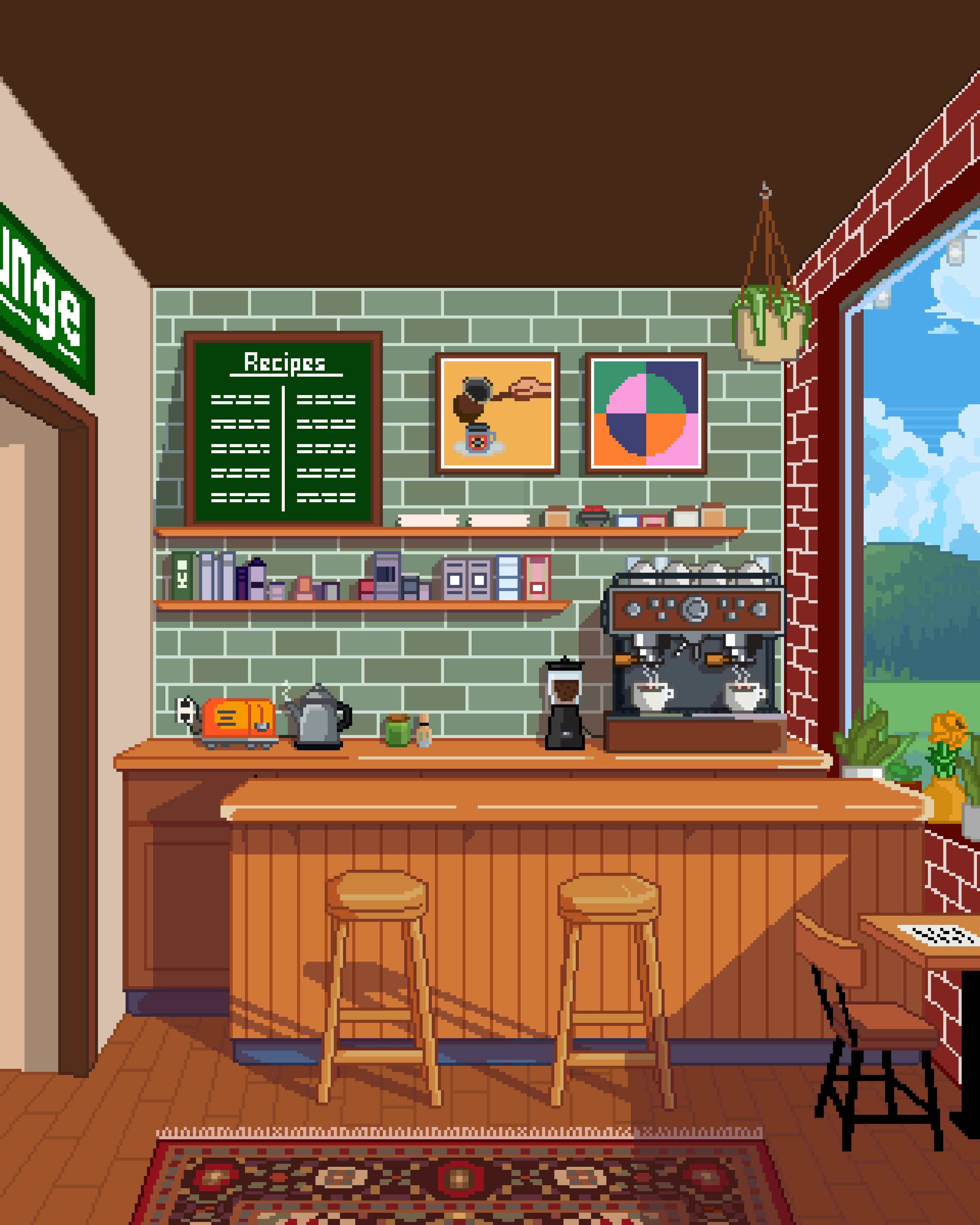 Cafe Artwork