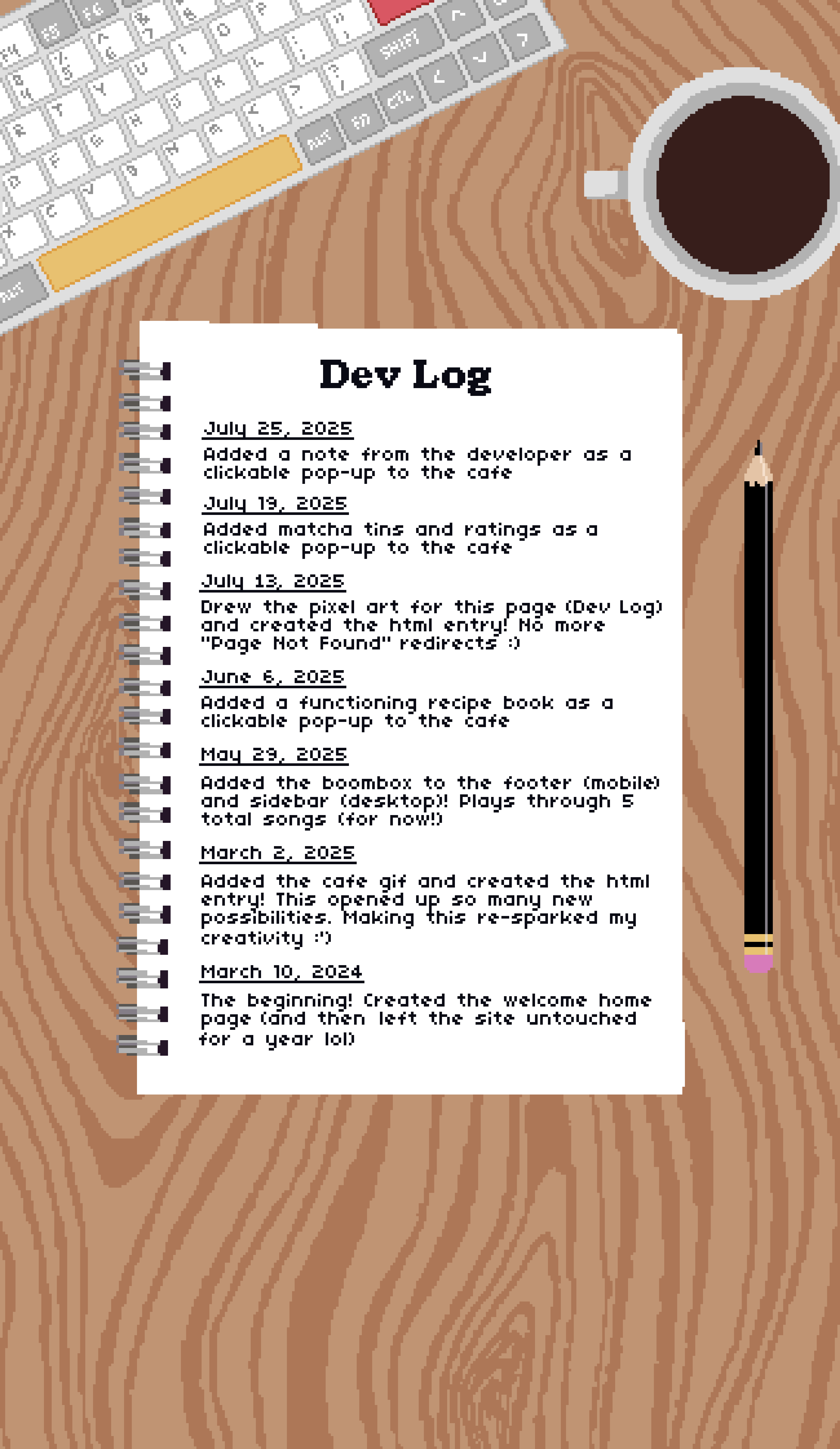Dev Log